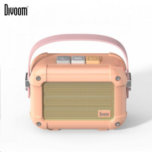 Divoom Macchiato Bluetooth TWS hangszóró, FM Rádió 6W rózsaszín (DIV-MH-PNK)