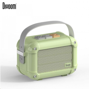 Divoom Macchiato Bluetooth TWS hangszóró, FM Rádió 6W zöld (DIV-MH-GRN)