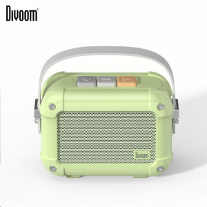 Divoom Macchiato Bluetooth TWS hangszóró, FM Rádió 6W zöld (DIV-MH-GRN)