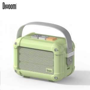 Divoom Macchiato Bluetooth TWS hangszóró, FM Rádió 6W zöld (DIV-MH-GRN)