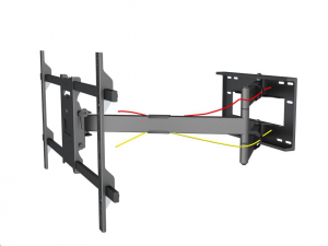Multibrackets Long Reach 1010 mm fali konzol, karos, d&ouml;nthető, forgathat&oacute; 42"-75" fekete (7350073736539)