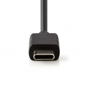 Nedis autós töltő 3 A USB-C fekete (CCHAC300ABK)