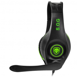 Spirit of Gamer PRO-XH5 mikrofonos fejhallgató (XboxOne) fekete-zöld (MIC-G715XB1)