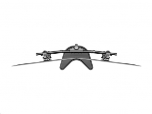 Multibrackets asztali r&ouml;gz&iacute;tő Deskstand Basic Quad d&ouml;nthető, forgathat&oacute; konzol, 15" - 27" fekete (7350073733347)