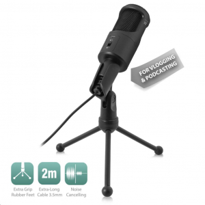 Ewent EW3552 Multimedia asztali mikrofon