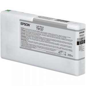 Epson T9137 tintapatron 200ml világos fekete (C13T913700)