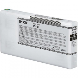 Epson T9138 tintapatron 200ml matt fekete (C13T913800)