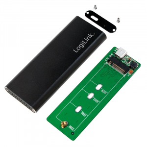 LogiLink UA0314 M.2 külső SSD ház USB 3.1 fekete