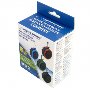 Esperanza EP125KR Country Bluetooth hangszóró fekete-piros