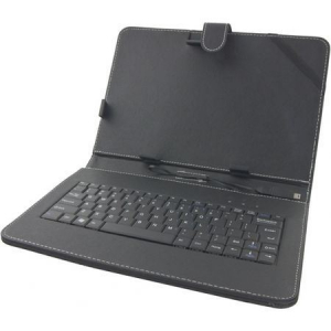 Esperanza EK125 10.1" univerzális tablet tok + billentyűzet (angol) fekete