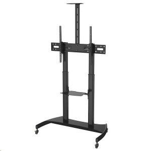 Newstar kerekes dönthető TV tartó állvány 60-100" 100 kg fekete (PLASMA-M1950E)