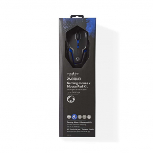 Nedis GMMP200BK optikai Gaming eg&eacute;r &eacute;s eg&eacute;rpad