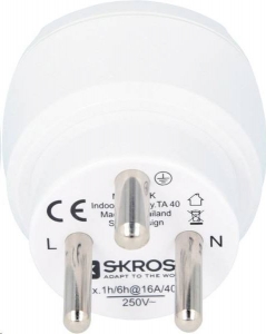 SKROSS Europe to DK utazó adapter (1.500232-E)