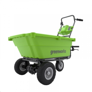 Greenworks G40GC akkumulátoros kerti kocsi, 40V, akkumulátor és töltő nélkül