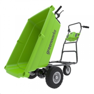 Greenworks G40GC akkumulátoros kerti kocsi, 40V, akkumulátor és töltő nélkül