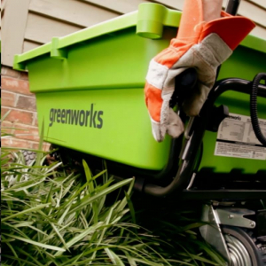Greenworks G40GC akkumulátoros kerti kocsi, 40V, akkumulátor és töltő nélkül
