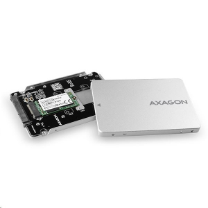 Axagon RSS-M2SD M.2->2.5" beépítő adapter ezüst