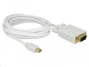 Delock Displayport mini apa > VGA 15 pin apa kábel 5 m (82936)