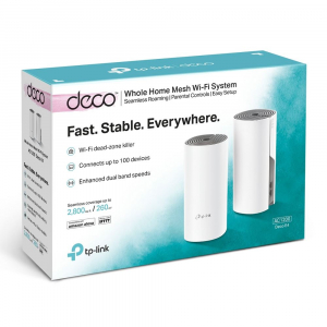 TP-Link Deco E4 AC1200 Whole Home Mesh Wifi rendszer (Deco E4 (2-pack))