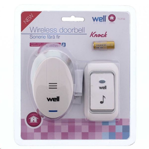 Well vezeték nélküli csengő (DOORBELL-KNOCK-WL)