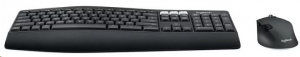 Logitech MK850 vezeték nélküli angol billentyűzet + optikai egér (US) fekete (920-008226)