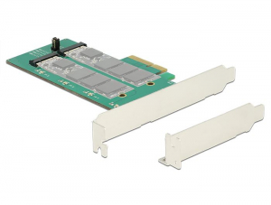 DeLock 2x M.2 bővítő kártya PCI-E (89536)