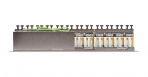 Nikomax STP patch panel cat.6a 24 port 19" 1U &aacute;rny&eacute;kolt (NMC-RP24SA2-1U-MT)