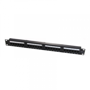 WP Cat6 1U 24port patch panel (WPC-PAN-6U-24)