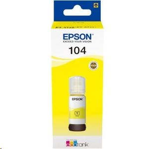 Epson 104 EcoTank tinta sárga (C13T00P440)