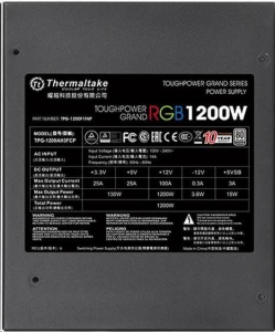 Thermaltake Toughpower Grand RGB 1200W Platinum Moduláris tápegység (PS-TPG-1200F1FAPE-1)