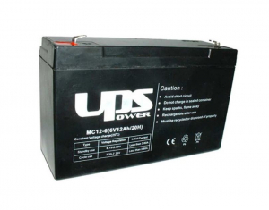 UPS Power zselés ólomsavas gondozásmentes akkumulátor 6V 12 000mAh 151x100x50mm (MC12-6)