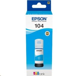 Epson 104 EcoTank tinta cián (C13T00P240)