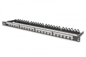 Digitus DN-91422 modular patch panel 24 port 0.5U 19" árnyékolt