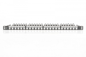 Digitus DN-91422 modular patch panel 24 port 0.5U 19" árnyékolt