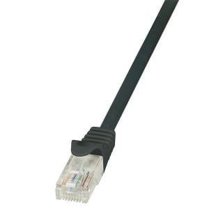 LogiLink UTP patch kábel CAT5e 0.25m fekete (CP1013U)