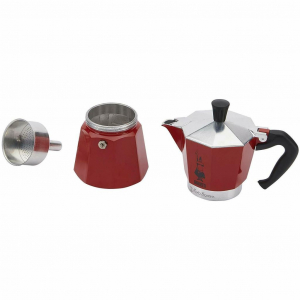 Bialetti Moka Express 6 személyes kotyogós kávéfőző piros (4943)