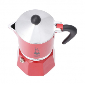 Bialetti Rainbow 3 személyes kotyogós kávéfőző piros (4962)