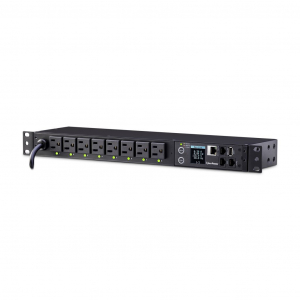 CyberPower Switched PDU 1U túlfeszültségvédő 8xNEMA 5-15R dugalj 3.7m (PDU41005)