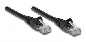 Intellinet UTP patch kábel CAT5e 1m fekete (320740)