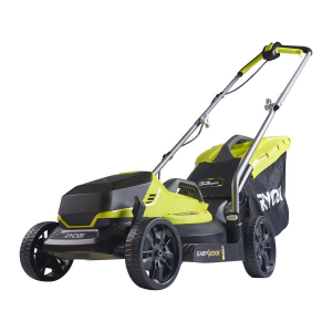 RYOBI OLM1833B 18 V fűny&iacute;r&oacute; 33 CM-es v&aacute;g&aacute;si sz&eacute;less&eacute;ggel, akkumul&aacute;tor &eacute;s t&ouml;ltő n&eacute;lk&uuml;l