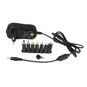 LogiLink Universal power supply hálózati töltő 7 fej 24W 1.5m (PA0161)