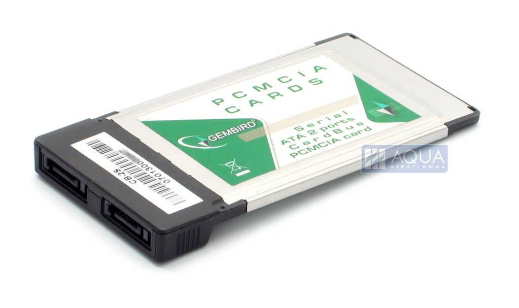 Gembird PCMCIA SATA 2 port  (PCMCIA-SATA2)