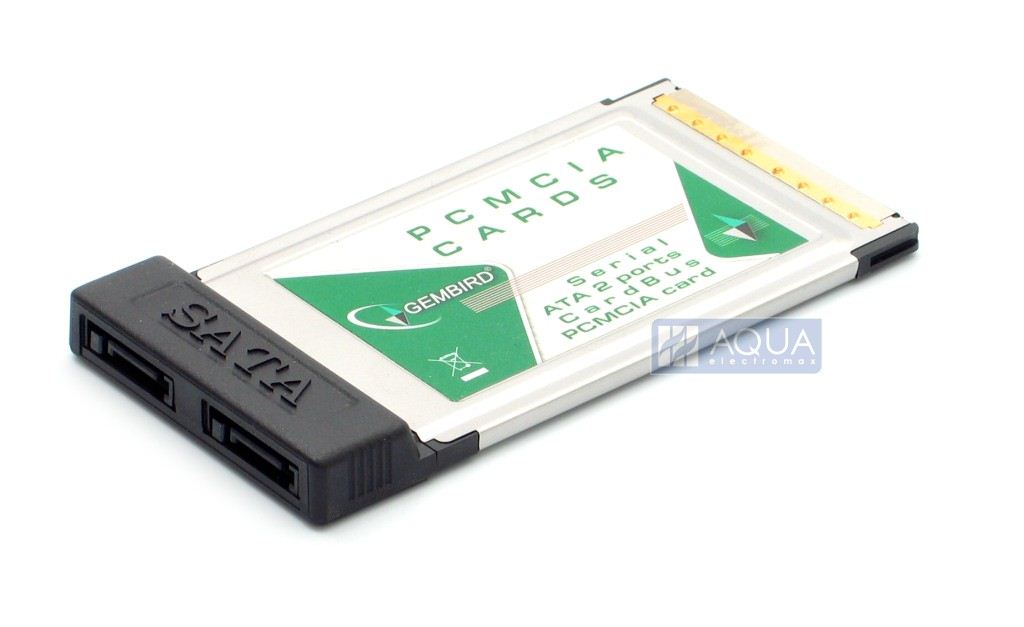 Gembird PCMCIA SATA 2 port  (PCMCIA-SATA2)