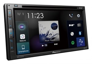 Pioneer AVH-Z5200DAB DAB/Wi-Fi/Bluetooth/DVD/USB/AUX multimédia fejegység