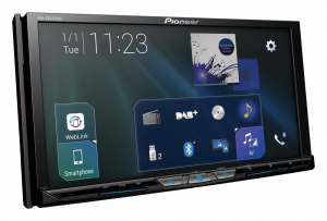 Pioneer AVH-Z9200DAB DAB/Wi-Fi/Bluetooth/DVD/USB/AUX multimédia fejegység