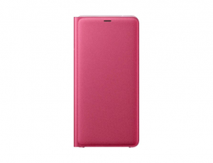 Samsung Galaxy A9 (2018) Wallet Cover flip tok rózsaszín (EF-WA920PPEGWW)