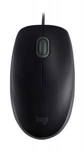 Logitech B110 Silent optikai egér fekete (910-005508)