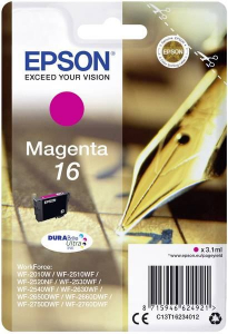 Epson 16 DURABrite Ultra tintapatron magenta (C13T16234012)