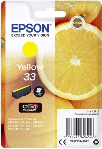 Epson 33 Claria Premium tintapatron sárga (C13T33444012)