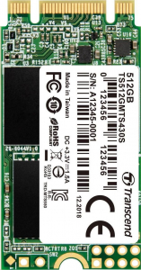 512GB Transcend MTS430 M.2 2242 SSD meghajtó (TS512GMTS430S)